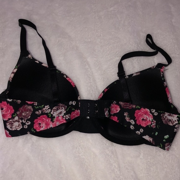 NWT Prima Valentina Intimates Size 36C Floral Smooth Back Push Up Bra Women - Picture 4 of 5